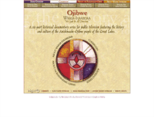 Tablet Screenshot of ojibwe.org